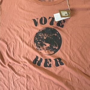 Vote Her Patagonia Cropped t shirt